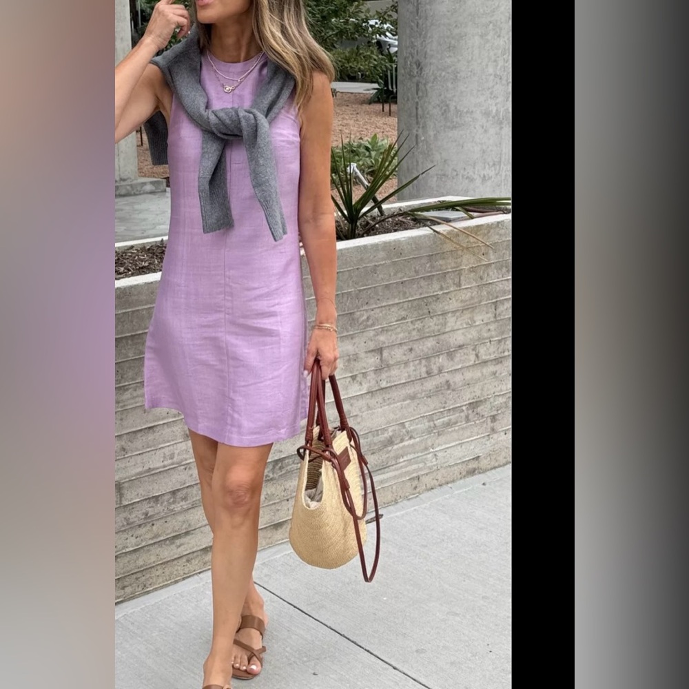 NEW-Julia Amory Lavender Baby Jane Dress